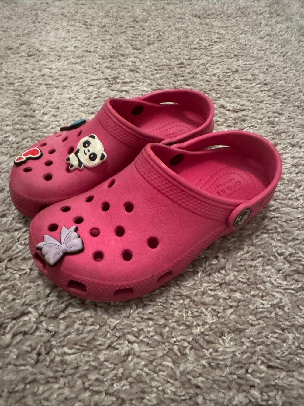 Kids pink Crocs - Picture 3 of 4